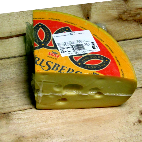 Jarlsberg cheese 1/4 2.5kg