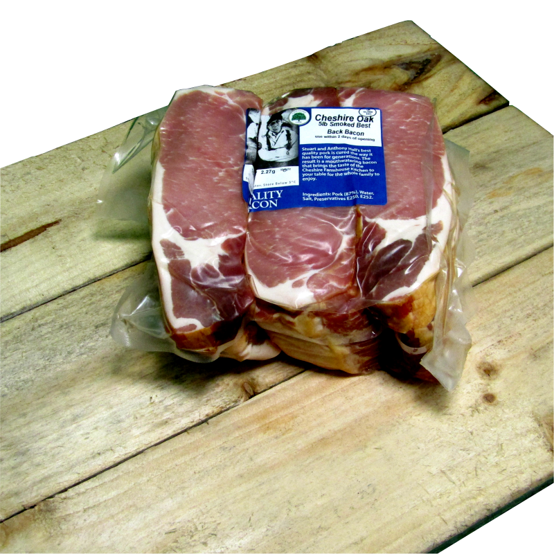  Best Smoked Oak Back Bacon 2.27kg (5lb)